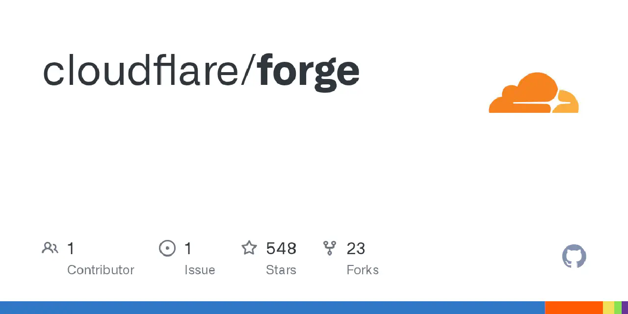 GitHub - cloudflare/forge