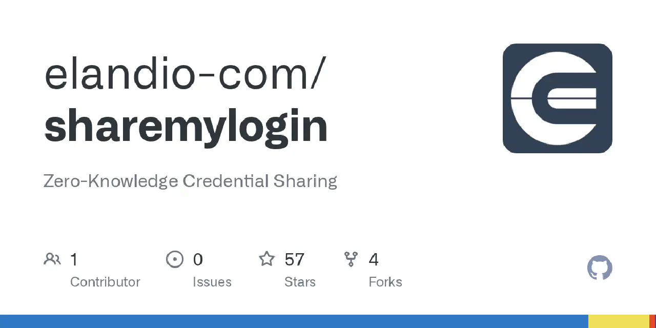 GitHub - elandio-com/sharemylogin: Zero-Knowledge Credential Sharing